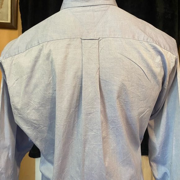 Vintage Tommy Hilfiger Blue Relaxed Fit Casual Shirt - Picture 7 of 12